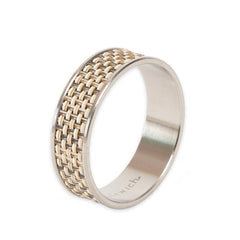 Chilewich Mini Basketweave Napkin Ring Chilewich Mini Basketweave Napkin Ring