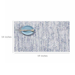 Chilewich Mosaic Blue Rec. Mat Chilewich Mosaic Blue Rec. Mat