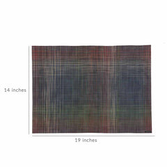 Chilewich Plaid Table Mat Multi-Color Chilewich Plaid Table Mat Multi-Color