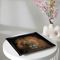 Platex Acrylic Tray Lion Portrait