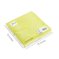 Ambiente Napkin 33 x 33 CM Elegance Green Set of 15 Ambiente Napkin 33 x 33 CM Elegance Green Set of 15