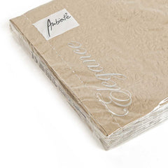Ambiente Napkin 33x33 CM Elegance Taupe Set of 15 Ambiente Napkin 33x33 CM Elegance Taupe Set of 15