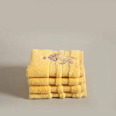 Lemon Face Towel Set of 4