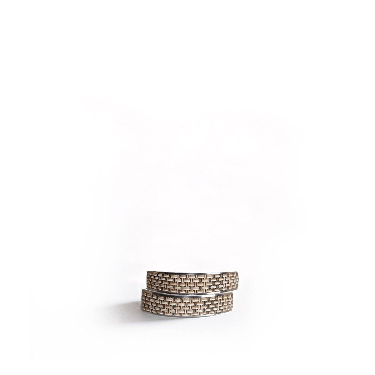 Chilewich Mini Basketweave Napkin Ring - Home4u Chilewich Mini Basketweave Napkin Ring - Home4u
