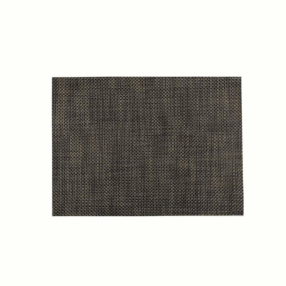 Chilewich Basketweave Table Mat Bl/Gd - Home4u Chilewich Basketweave Table Mat Bl/Gd - Home4u
