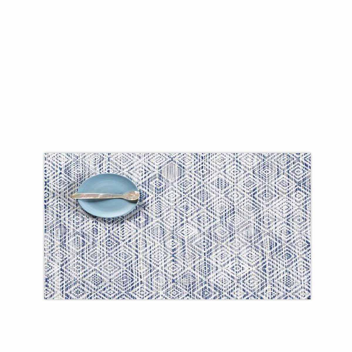 Chilewich Mosaic Blue Rec. Mat - Home4u Chilewich Mosaic Blue Rec. Mat - Home4u