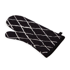 Trapunta Black & White Oven Glove Trapunta Black & White Oven Glove