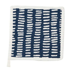 Linije Indigo & White Pot Holder Linije Indigo & White Pot Holder