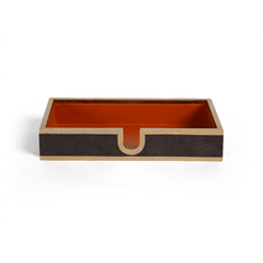 Lenny Tray Orange & Brown Lenny Tray Orange & Brown