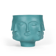 Edgar Multi Faced Planter Pine Green Edgar Multi Faced Planter Pine Green