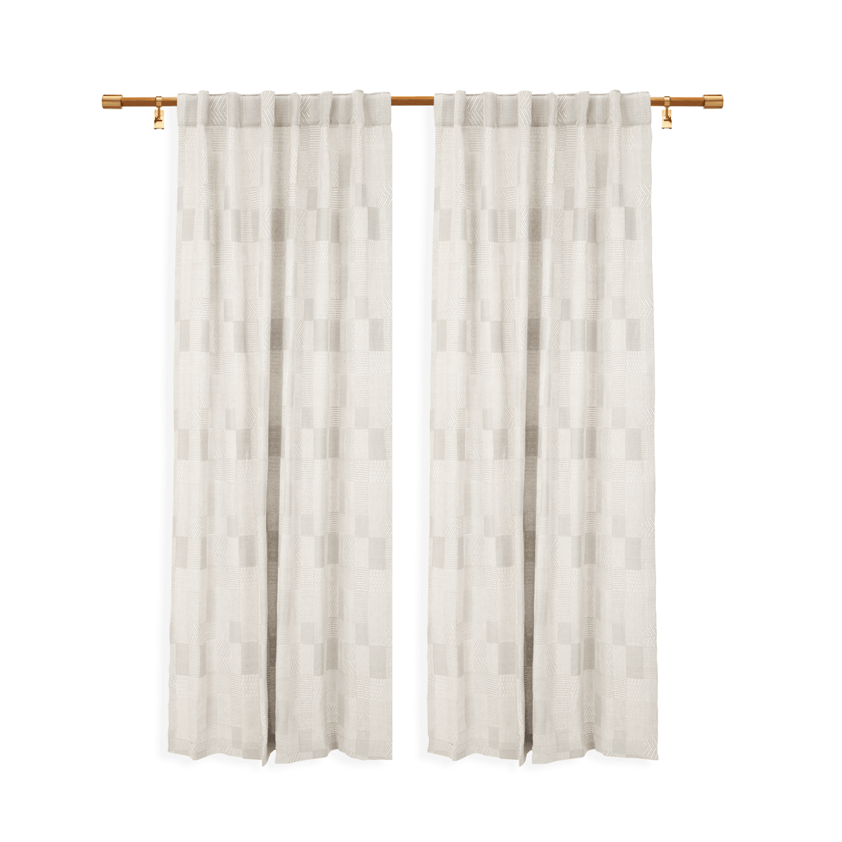 Rayen Curtain Set of 2 - Home4u Rayen Curtain Set of 2 - Home4u