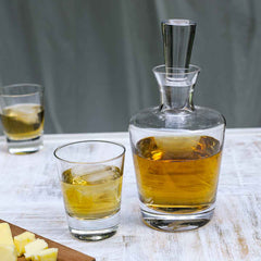 Schott Zwiesel Decanter & Whiskey Glass Set of 2 Schott Zwiesel Decanter & Whiskey Glass Set of 2