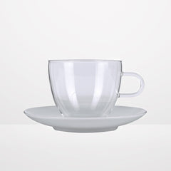 Jenaer Glas,Capuccino Cup With Saucer 360 Ml Jenaer Glas,Capuccino Cup With Saucer 360 Ml