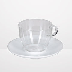 Jenaer Glas,Capuccino Cup With Saucer 360 Ml Jenaer Glas,Capuccino Cup With Saucer 360 Ml