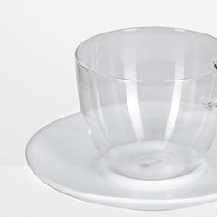 Jenaer Glas,Capuccino Cup With Saucer 360 Ml Jenaer Glas,Capuccino Cup With Saucer 360 Ml