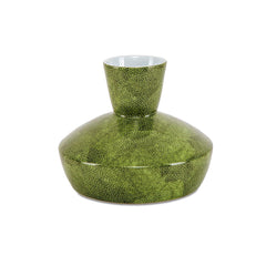 Hand Printed Vase Mint Green Hand Printed Vase Mint Green