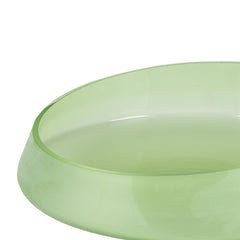 Z1872 Bowl Diamonds Frosted Green