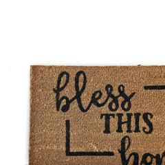 Bless This Home Printed Doormat