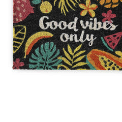 Good Vibes Printed Doormat