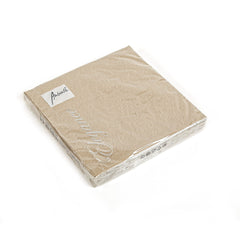 Ambiente Napkin 33x33 CM Elegance Taupe Set of 15 Ambiente Napkin 33x33 CM Elegance Taupe Set of 15