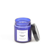 Vila Hermanos Apothecary Cobalt Blue Eucalyptus & Mint Jar Candle
