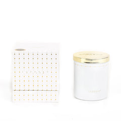 Ladenac Lui & Lei Details White Jar Candle