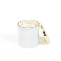 Ladenac Lui & Lei Details 12 x 12 White Jar Candle