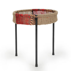 Jaipuri Weave Side Stool Jaipuri Weave Side Stool