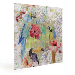 Nicolette Mayer Jungle Love Citron 36 x 36 Inch Acrylic Art Nicolette Mayer Jungle Love Citron 36 x 36 Inch Acrylic Art