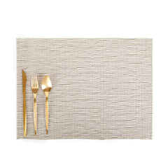 Chilewich Silver 48.26 CM Latt Placemat Chilewich Silver 48.26 CM Latt Placemat