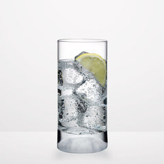 Nude Club Ice Set of 4 High Ball Glasses Medium with Frosted Ripple Effect Nude Club Ice Set of 4 High Ball Glasses Medium with Frosted Ripple Effect