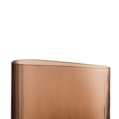 Nude Mist Glass Vase Caramel - Medium Nude Mist Glass Vase Caramel - Medium