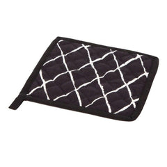 Trapunta Black & White Pot Holder - Home4u Trapunta Black & White Pot Holder - Home4u