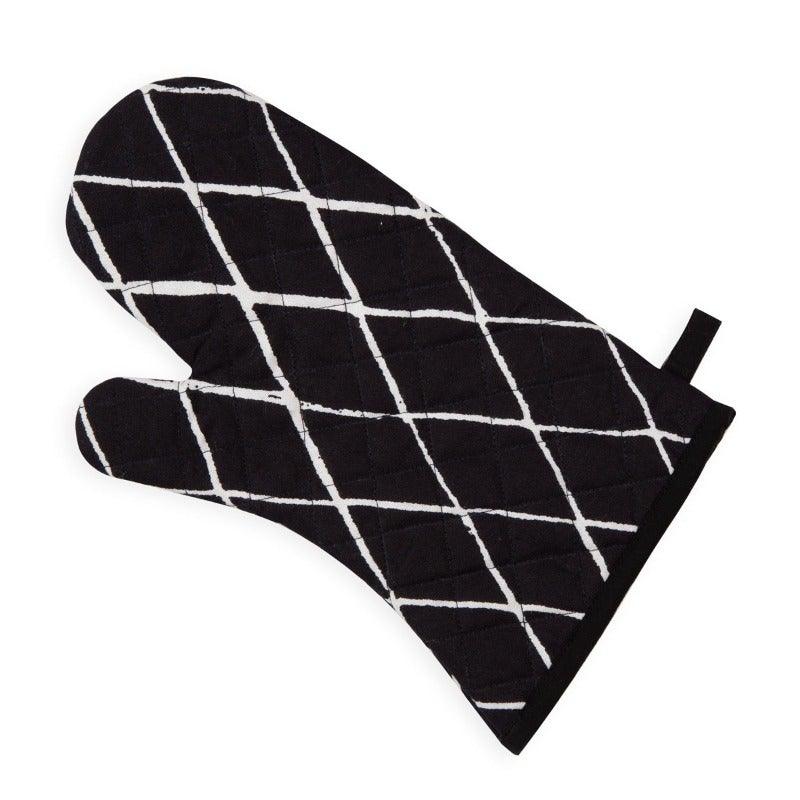 Trapunta Black & White Oven Glove - Home4u Trapunta Black & White Oven Glove - Home4u