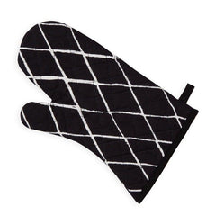 Trapunta Black & White Oven Glove - Home4u Trapunta Black & White Oven Glove - Home4u