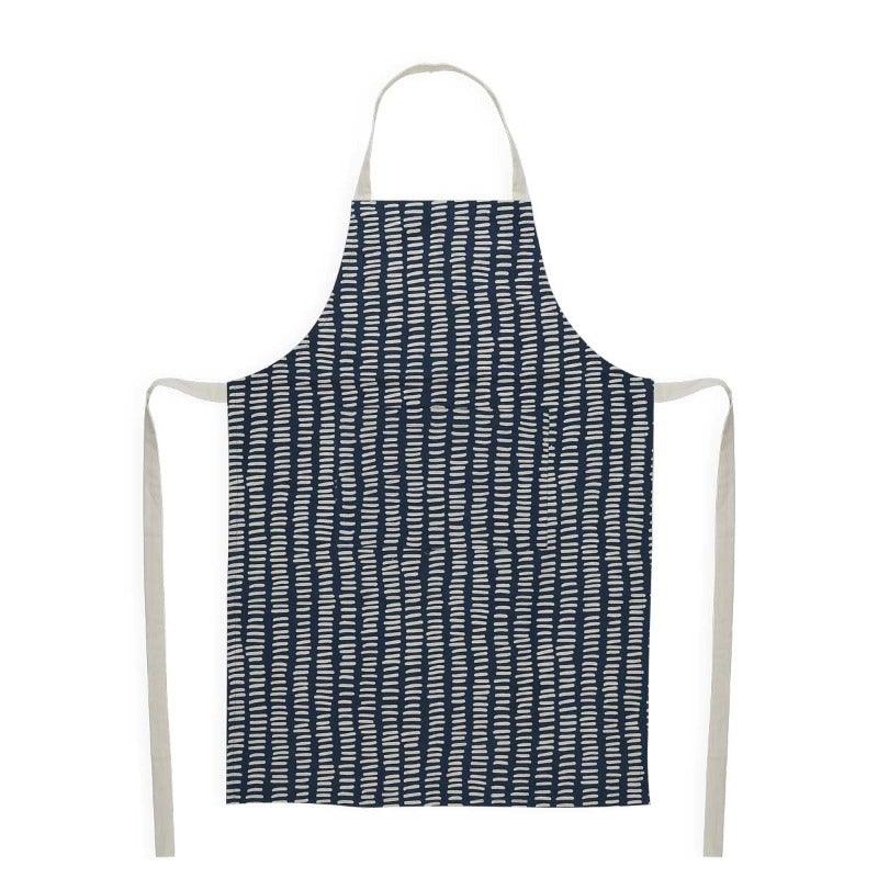 Linije Navy & White Apron - Home4u Linije Navy & White Apron - Home4u
