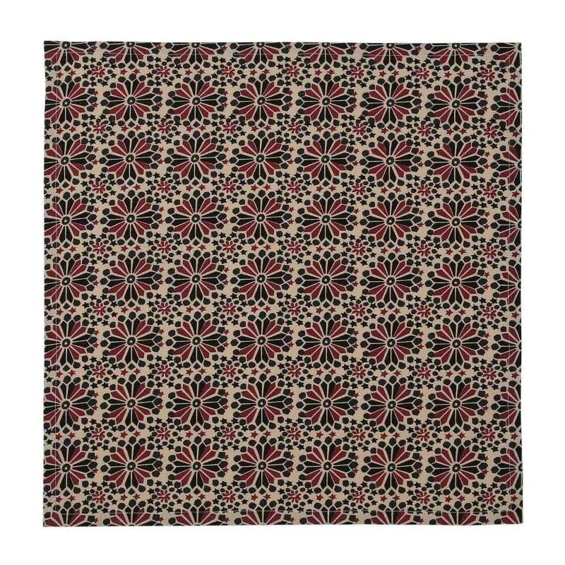 Gulli 20 Inx 20 In Printed Multi Napkin Set Of 4 - Home4u Gulli 20 Inx 20 In Printed Multi Napkin Set Of 4 - Home4u