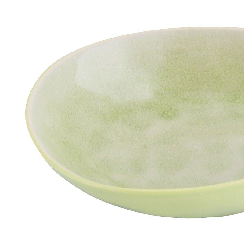 Crackled Glazed Light Green Bowl - Home4u Crackled Glazed Light Green Bowl - Home4u
