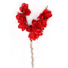 Fauz Red Flower - Home4u Fauz Red Flower - Home4u