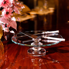 Akiro Crystal Cake Stand