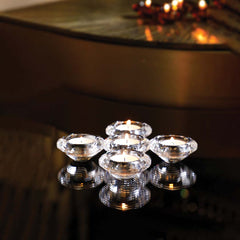 Milara T-Light Candle Holder Clear