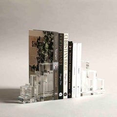 Cubes Crystal Bookend