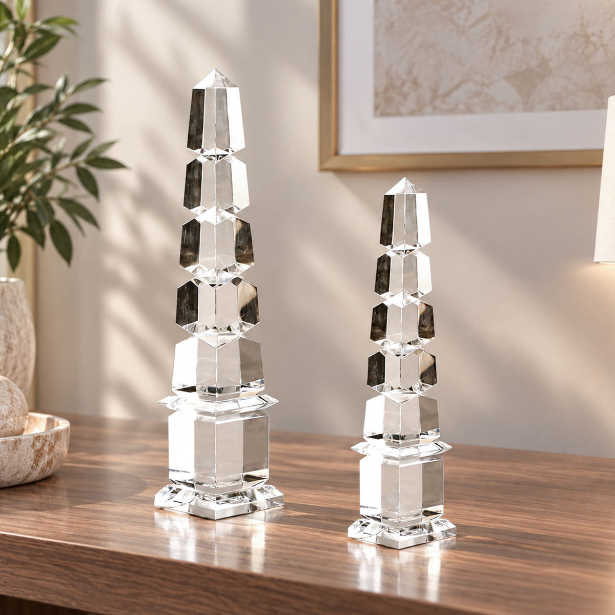 Milano Crystal Obelisk Small