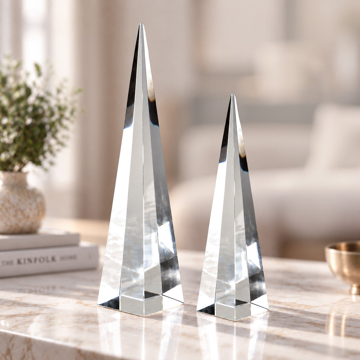 Klide Crystal Obelisk Small