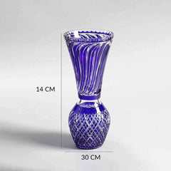 Julian Hand-Cut Crystal Vase