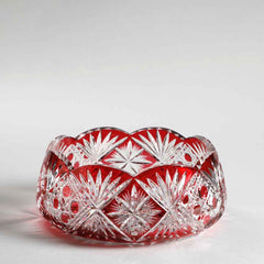 Petra Hand-Cut Crystal Bowl 9.5"