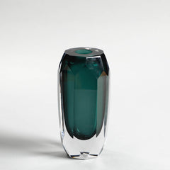 Cuba Hand-Cut Crystal Vase Large