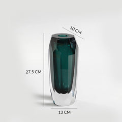 Cuba Hand-Cut Crystal Vase Large