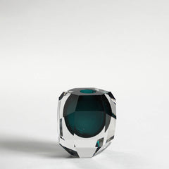 Cuba Hand-Cut Crystal Vase Small