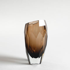 Quartz Hand-Cut Crystal Vase Small
